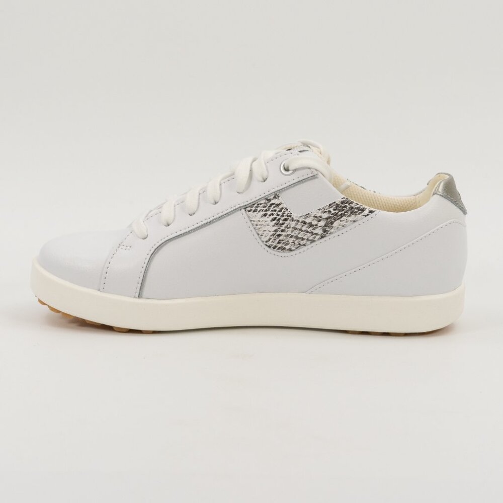 FootJoy Women's FJ Links White / Snake Golf Cleats 98185 Multi Size - Picture 2 of 12